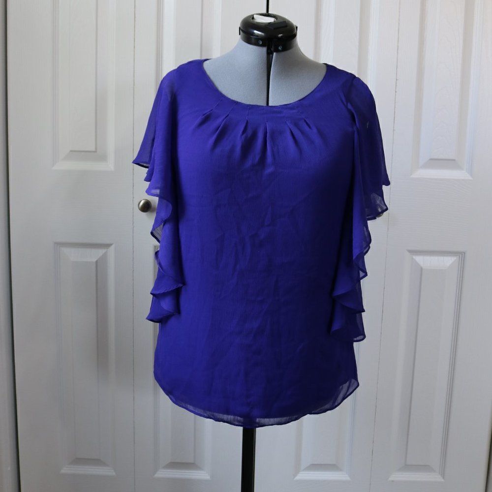 Jones Wear Shirt Purple Size 6